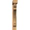 Ekena Millwork Olympic Block Smooth Bracket w/ Offset Brace, Western Red Cedar, 5 1/2"W x 38"D x 38"H BKT0604X38X38OLY05SWR - alternate 3